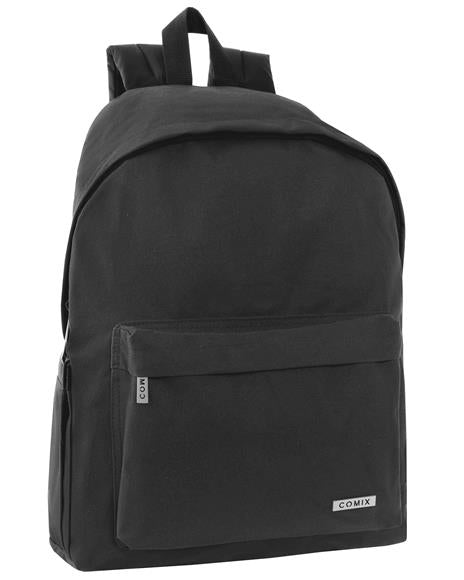 Zaino Americano Monocolore Nero Comix