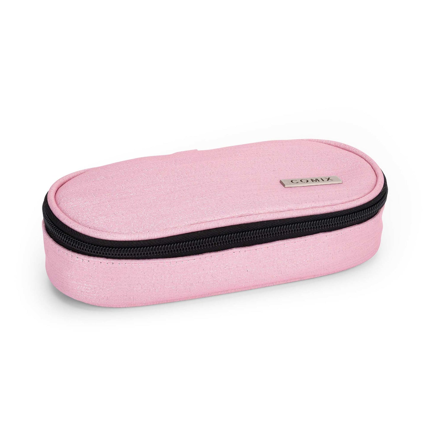 Astuccio Ovale Organizzato Lurex Rosa Comix