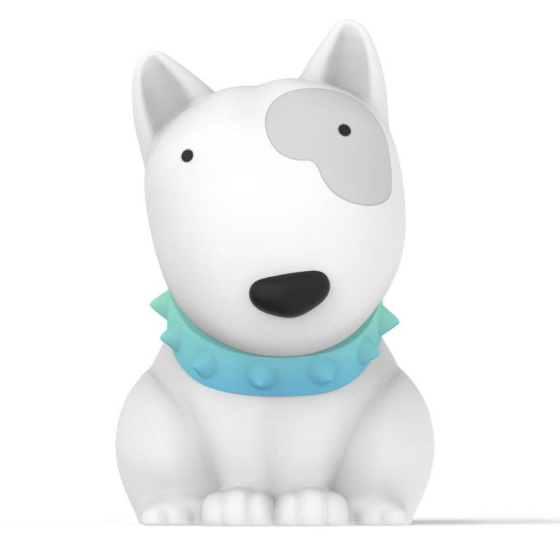 LAMPADA LED MULTICOLOR CAGNOLINO SILICONE MORBIDO RICARICABILE + CAVO USB 20 CM