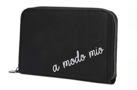 PORTAFOGLI A MODO MIO MINIPA'  NERO