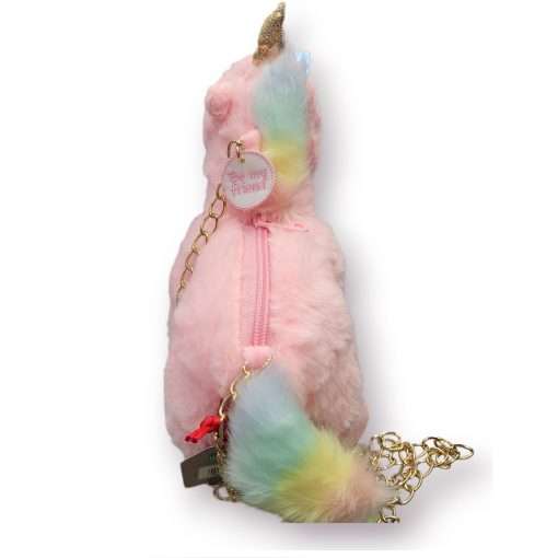Tracollina Peluche Pink Unicorn Perletti