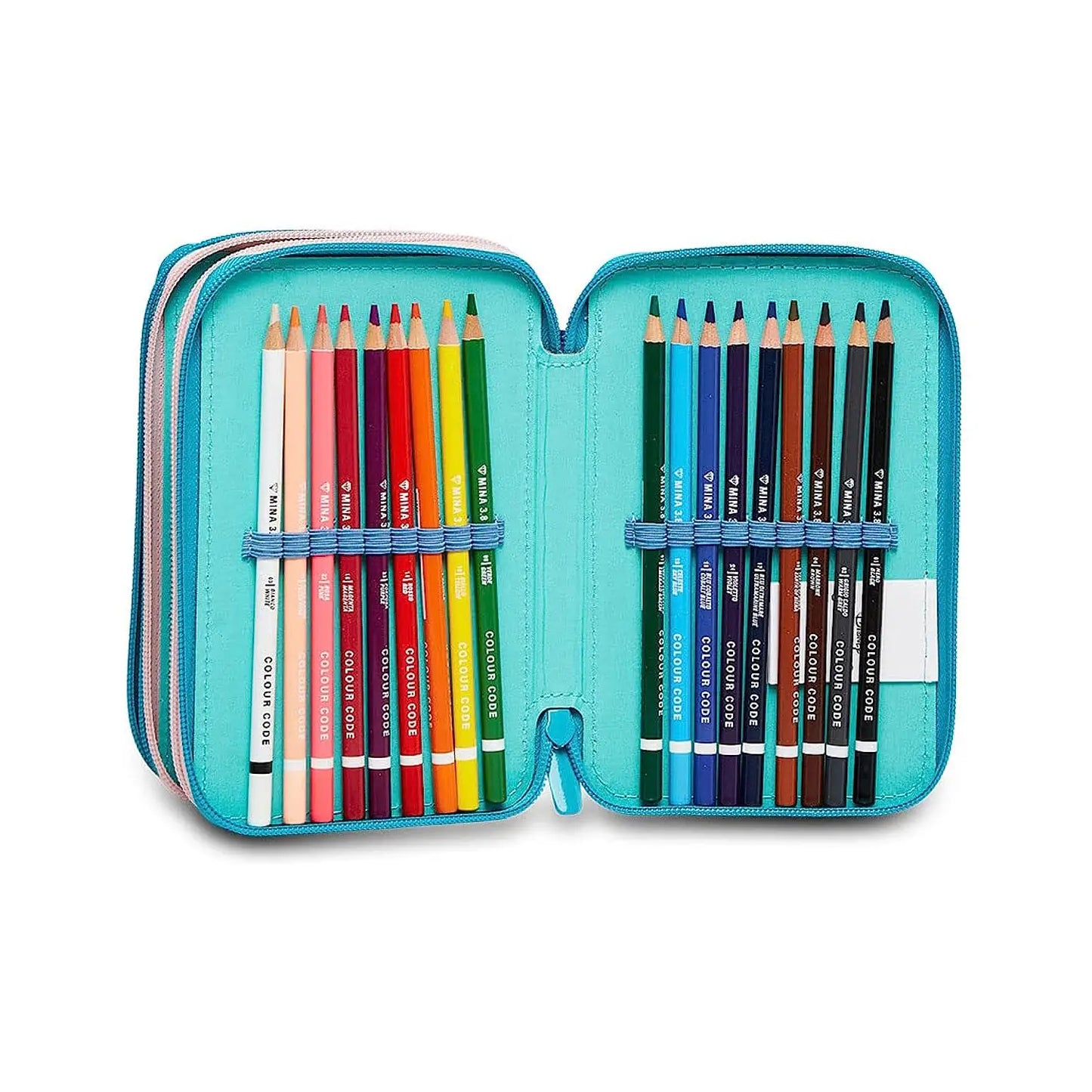 Astuccio Scuola Completo 3 Zip La Sirenetta Watch Me Shine