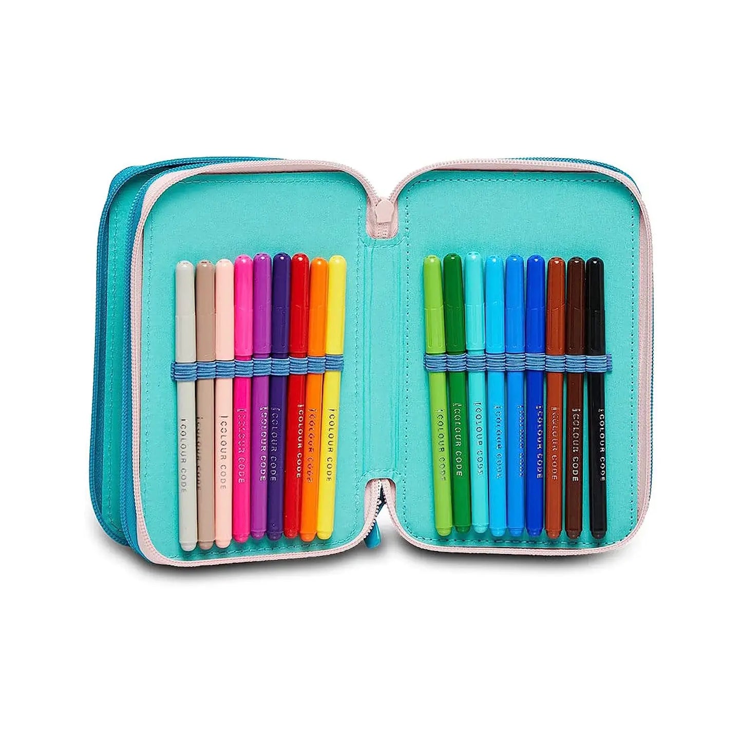 Astuccio Scuola Completo 3 Zip La Sirenetta Watch Me Shine