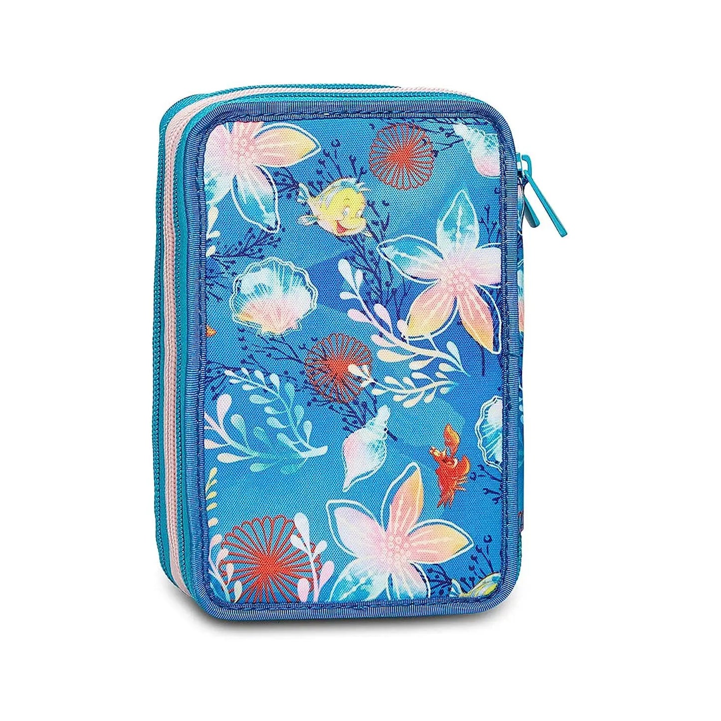Astuccio Scuola Completo 3 Zip La Sirenetta Watch Me Shine
