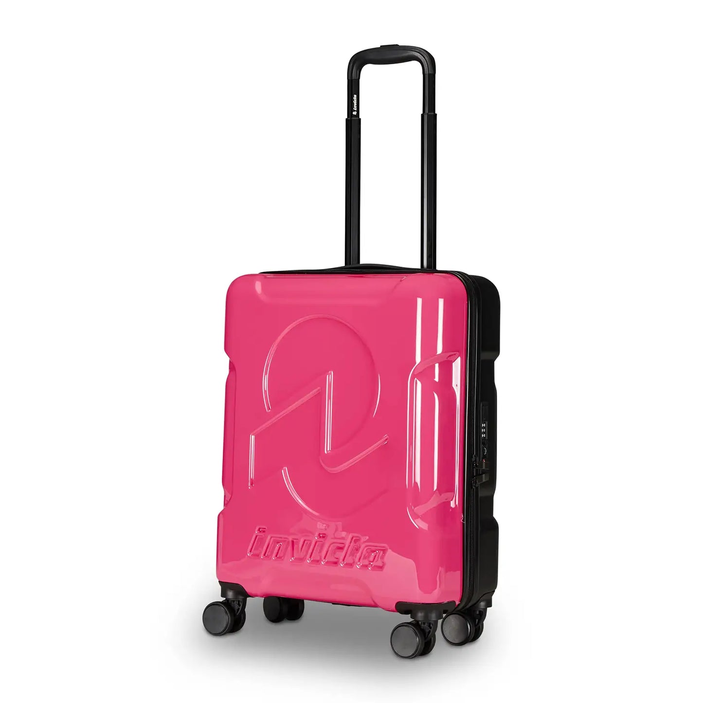 Trolley Invicta Travel Maket WT Rosa e Nero - Bagaglio Rigido