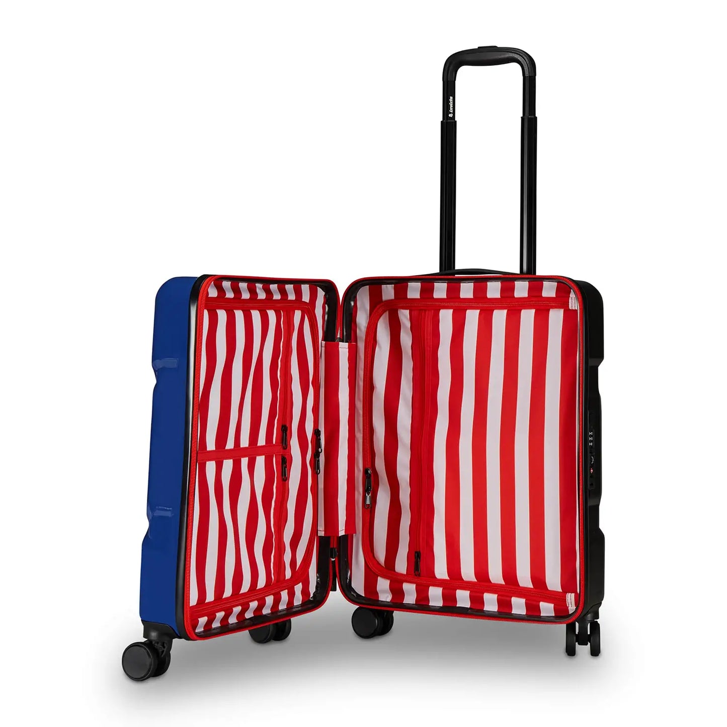 Trolley Invicta Travel Maket WT Blu e Nero - Bagaglio Rigido