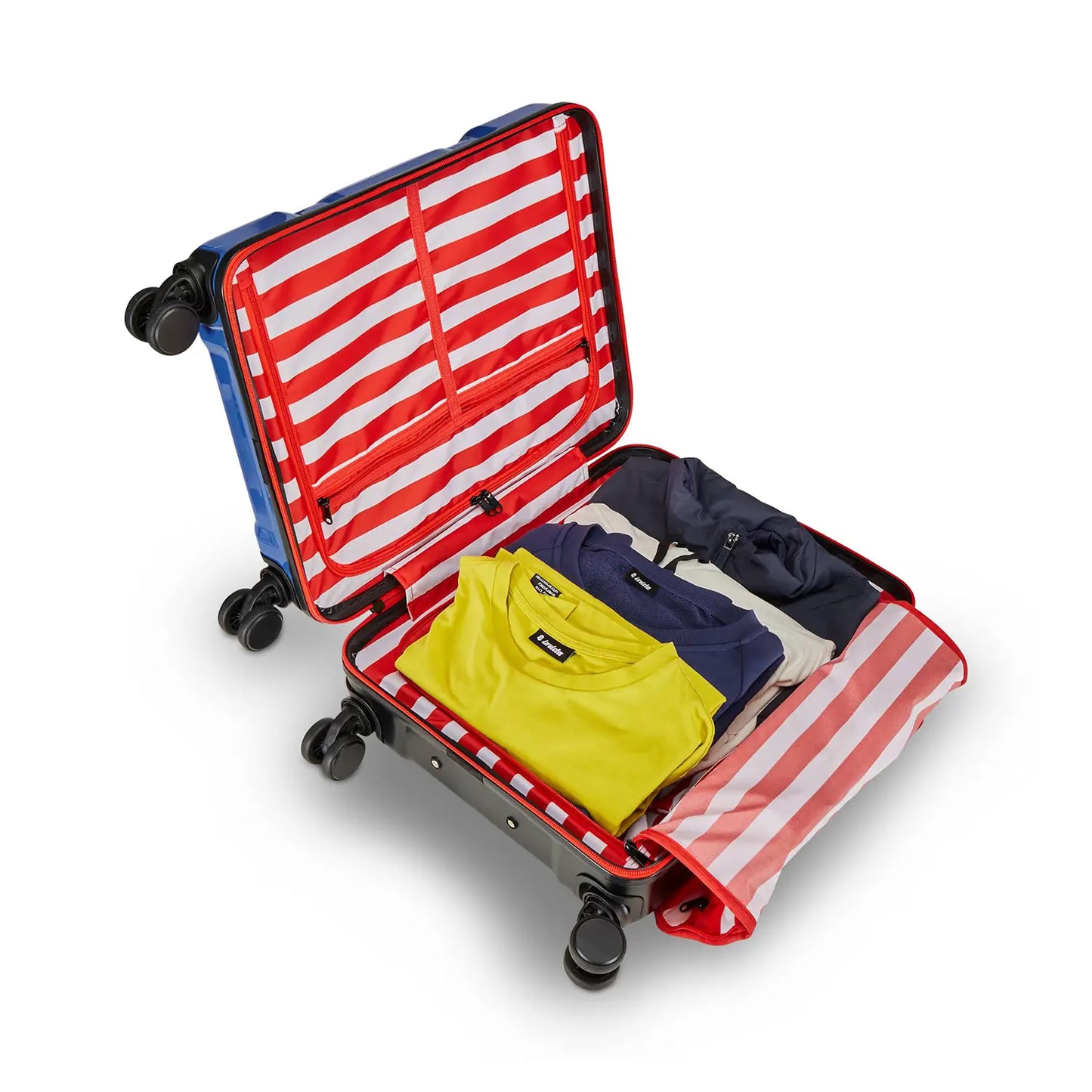 Trolley Invicta Travel Maket WT Blu e Nero - Bagaglio Rigido