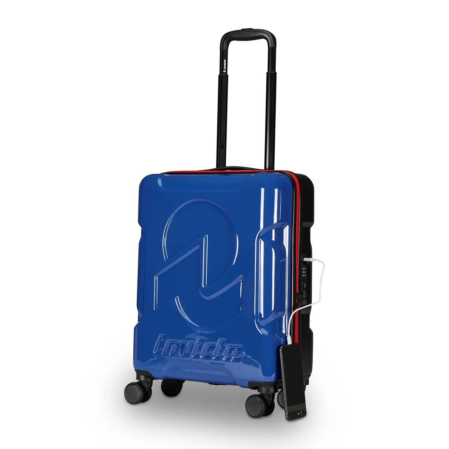 Trolley Invicta Travel Maket WT Blu e Nero - Bagaglio Rigido