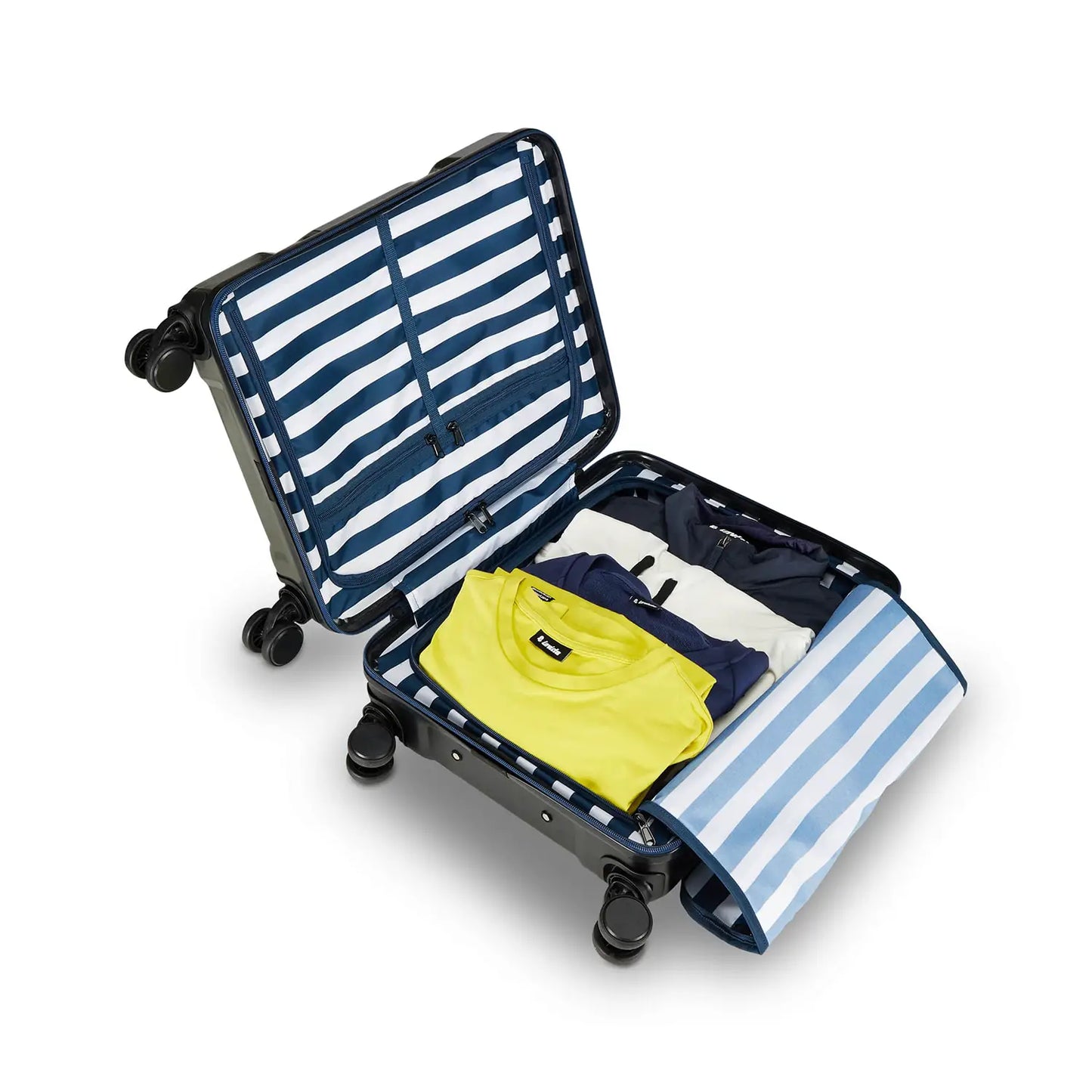 Trolley Invicta Travel Maket WT Grigio e Nero - Bagaglio Rigido