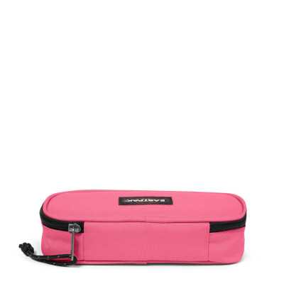 ASTUCCIO eastpak OVAL SINGLE portapenne con zip JELLY PINK rosa