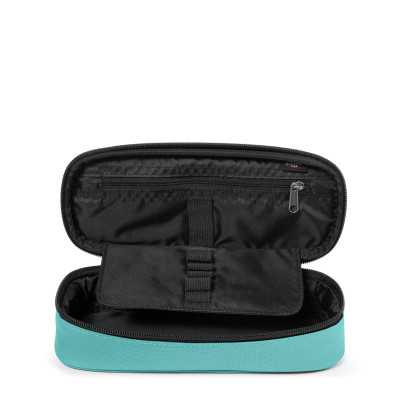 ASTUCCIO eastpak OVAL SINGLE portapenne con zip STREAM BLUE