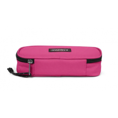 ASTUCCIO eastpak OVAL SINGLE portapenne PINK ESCAPE con zip ROSA tinta unita