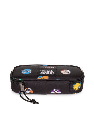 ASTUCCIO OVALE SINGLE EASTPAK - LOONEY TUNES BLACK