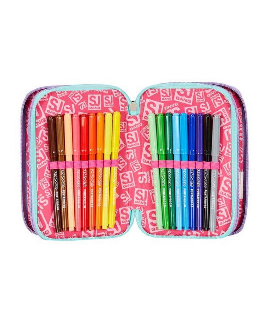 Astuccio scuola 3 zip SJ Rhythmicsoul