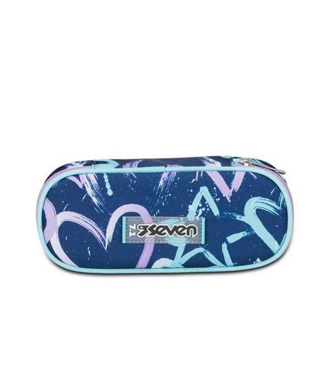 Astuccio scuola Seven Round Plus Crystal Purple