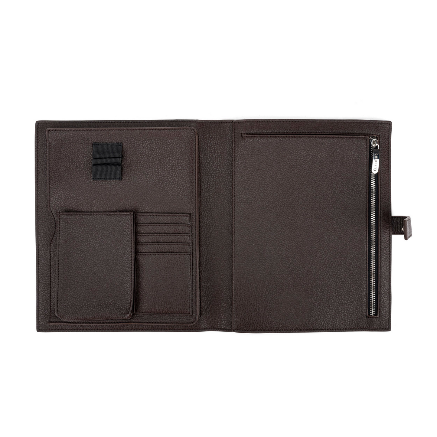 BUSINESS FOLDER COMIX U CLASSIC DARK BROWN ECOPELLE