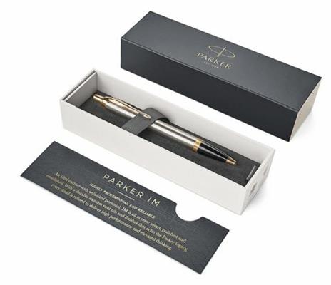 Parker IM Blu Clip-on retractable ballpoint pen 1 pezzo