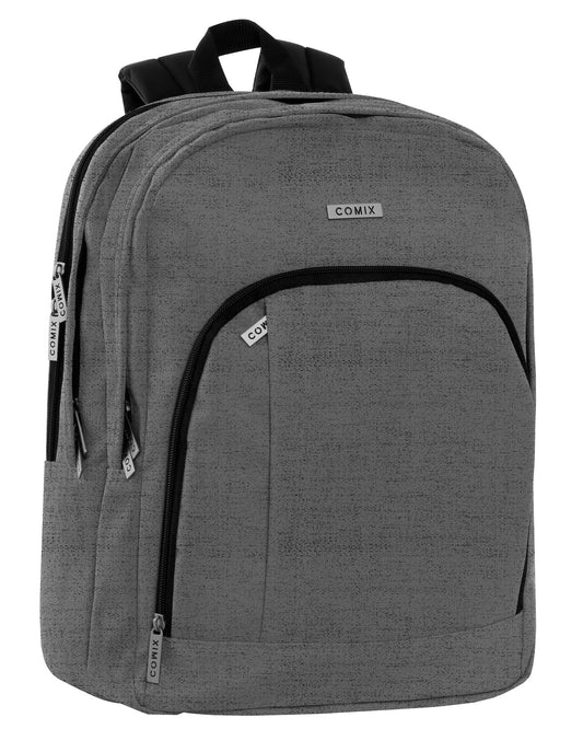 ZAINO ORGANIZZATO GRIGIO MELANGE