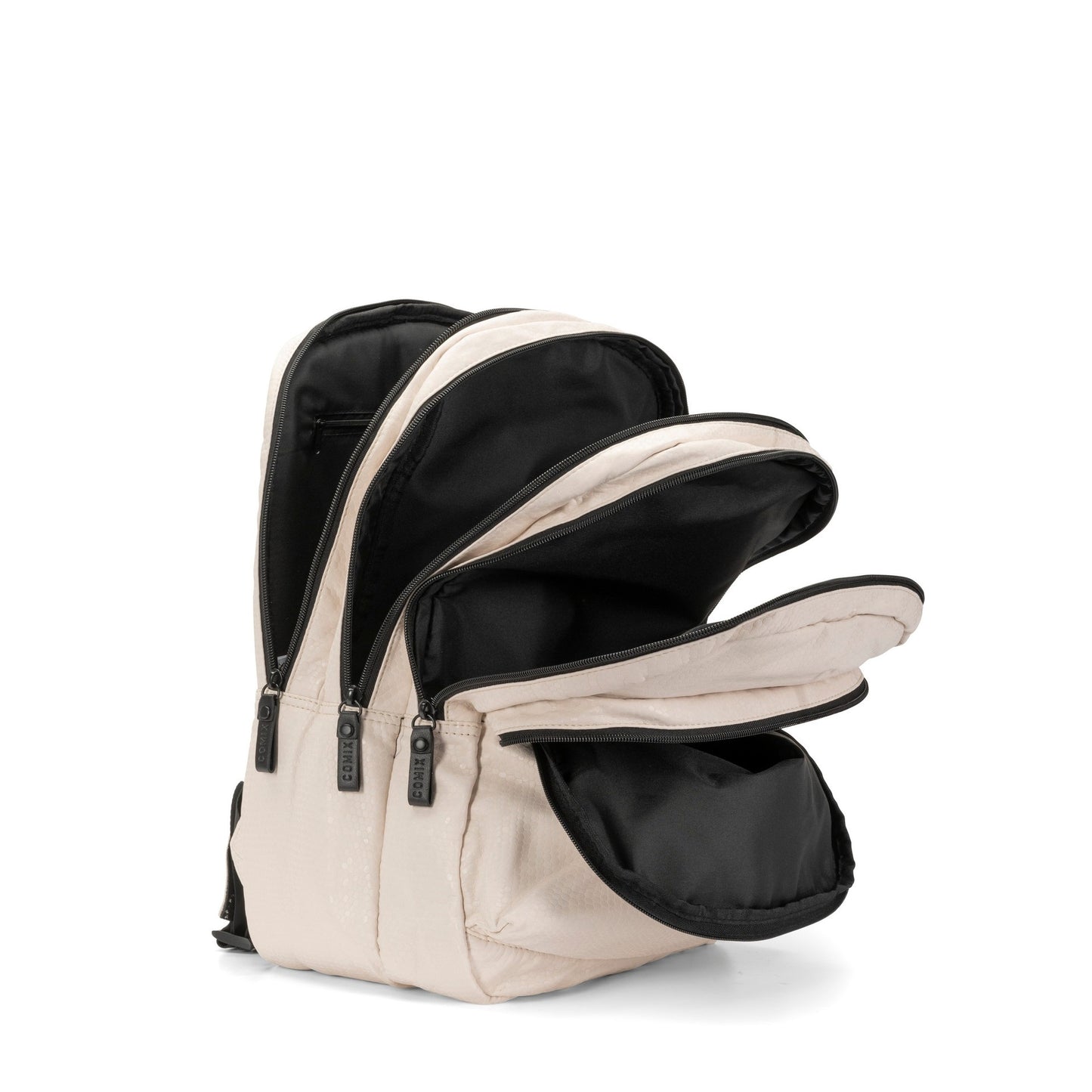 ZAINO ORGANIZZATO PYTHON OFF WHITE COMIX SPECIAL