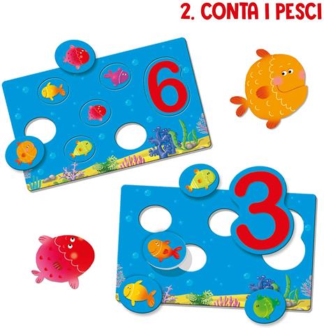 Lisciani Giochi- Carotina Maxi Alfabeto Parole e Numeri, Colore, 95148