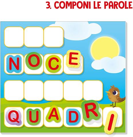 Lisciani Giochi- Carotina Maxi Alfabeto Parole e Numeri, Colore, 95148