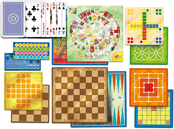 Liscianigiochi- Riuniti Piu' di 100 Scatola Deluxe, Multicolore