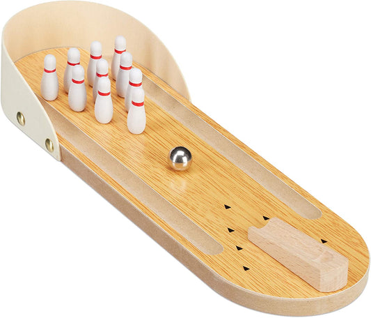 BOWLING DA TAVOLO IN LEGNO