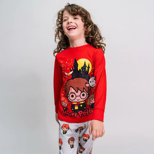 Pigiama per bambini Harry Potter rosso cartoshop di prossimo