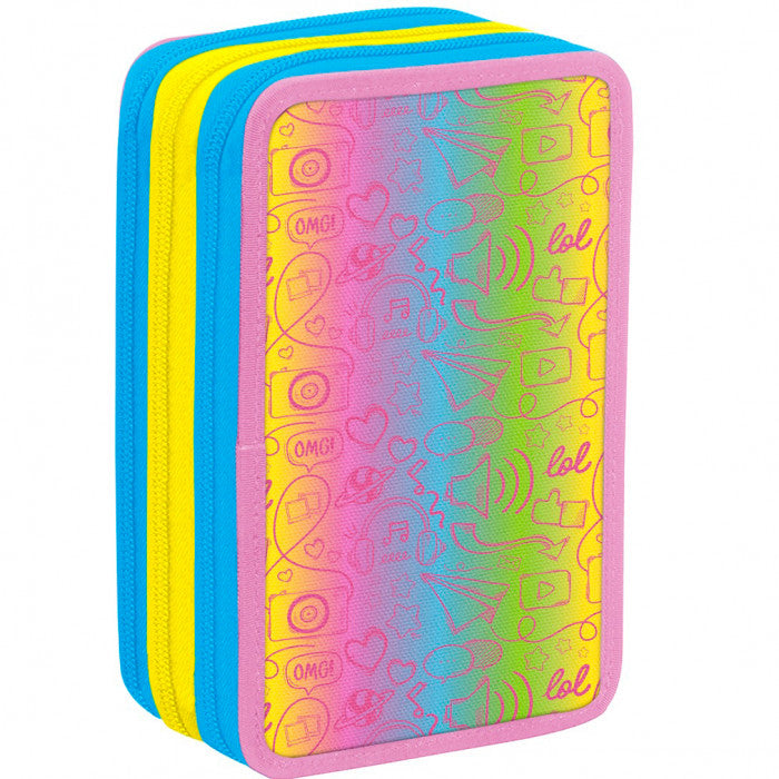 ASTUCCIO 3 ZIP CON CORREDO DINSIEME