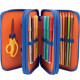 ASTUCCIO 3 ZIP CON CORREDO DRAGON GOPOP