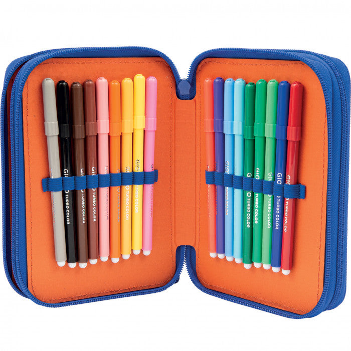 ASTUCCIO 3 ZIP CON CORREDO DRAGON GOPOP