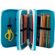 ASTUCCIO 3 ZIP CON CORREDO NINJA GOPOP