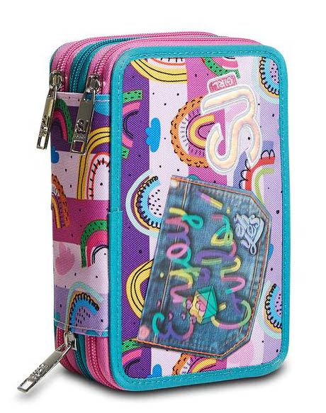 ASTUCCIO 3 ZIP GIRL SJ GANG