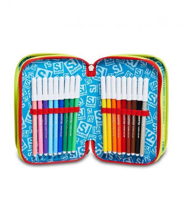 Astuccio scuola 3 zip SJ Wondrous Boy