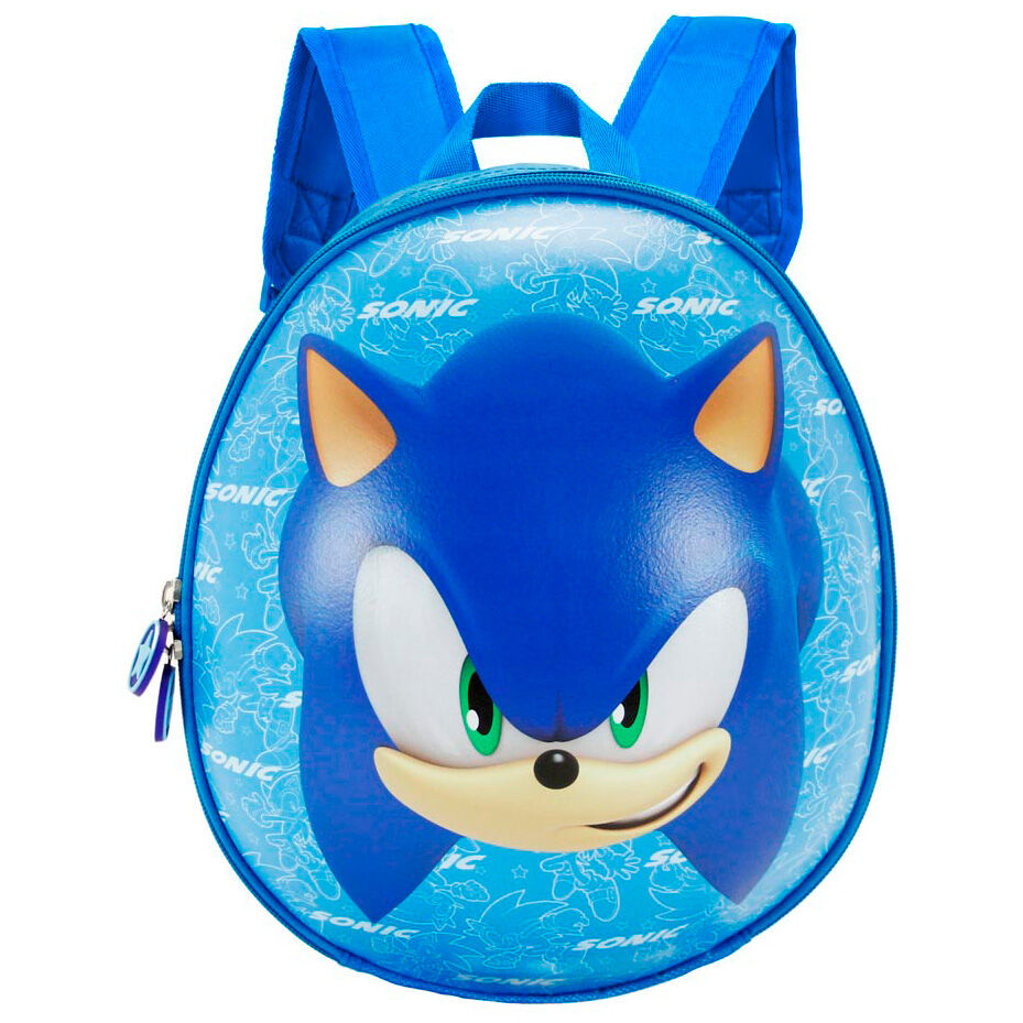 ZAINO EGGY FACE SONIC 28 CM