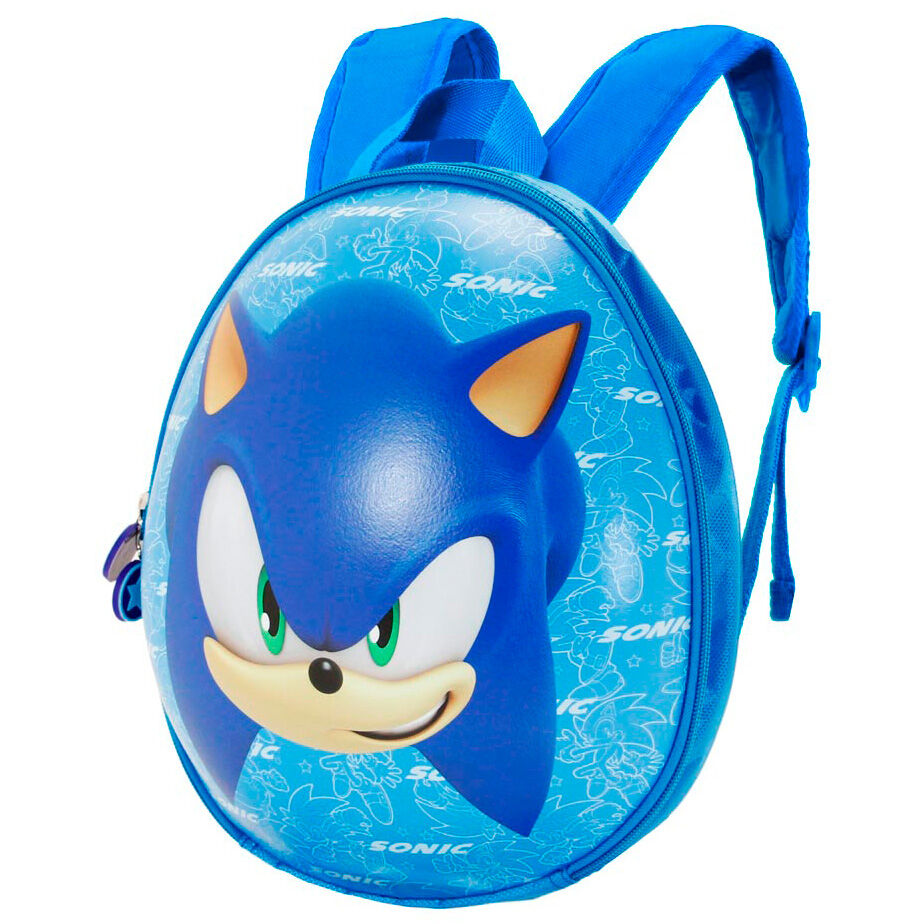ZAINO EGGY FACE SONIC 28 CM
