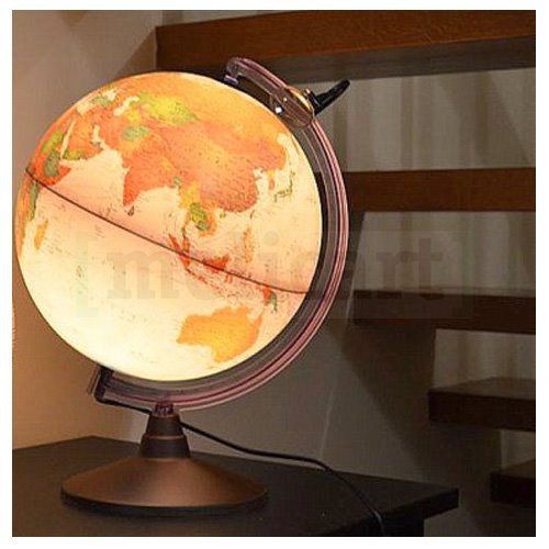 MAPPAMONDO GLOBO LUMINOSO MARCO POLO DIAMETRO 30CM