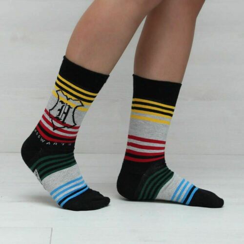 Harry Potter Set Regalo 3 Paia di Calzini Donna Misura 35/41 Cerda