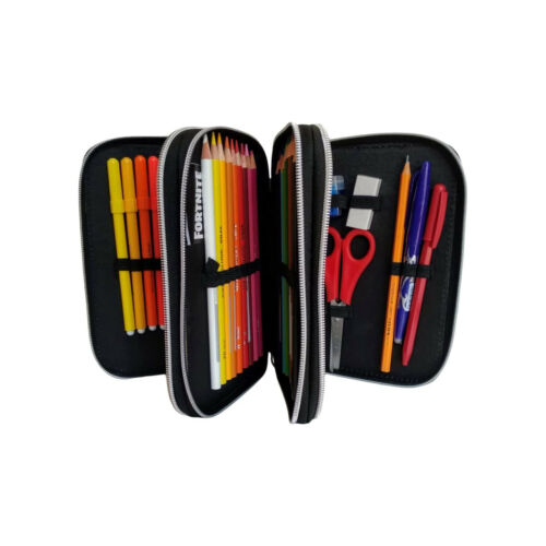 FORTNITE ASTUCCIO CORREDO 3 ZIP SPORTY VICTORY CON PENNA FRIXION FORTNITE