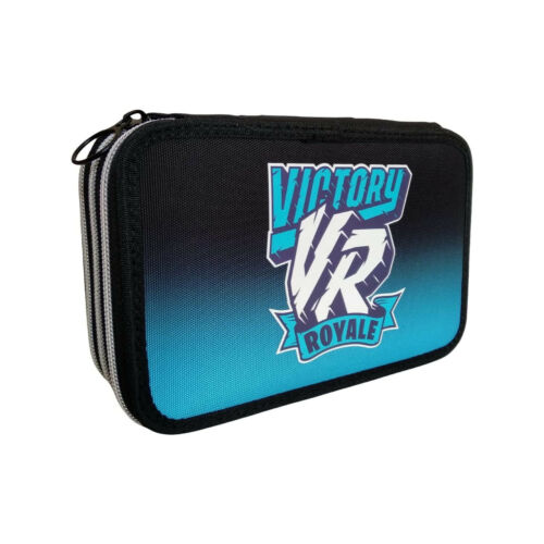 FORTNITE ASTUCCIO CORREDO 3 ZIP SPORTY VICTORY CON PENNA FRIXION FORTNITE